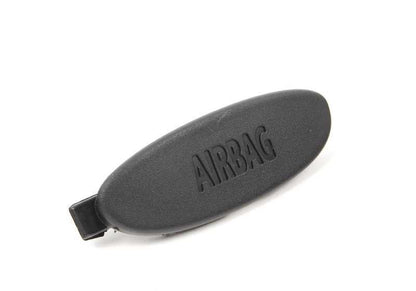 Tapa embellecedora "Airbag" pilar C izquierdo OEM 51432753023 para MINI R56 (Cooper N12/N16/W16). Pieza original MINI. Ideal para sustituir la cubierta del airbag lateral interior. Color negro (Carbon Black).
