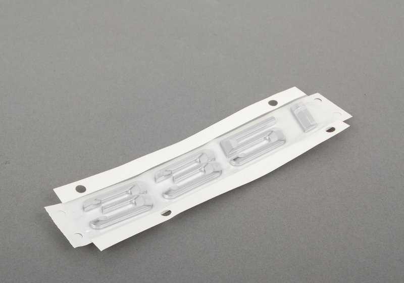 Emblema "xDrive" OEM 51147289894 para BMW F30, F31, F32, F33, F34, F36. Original BMW.