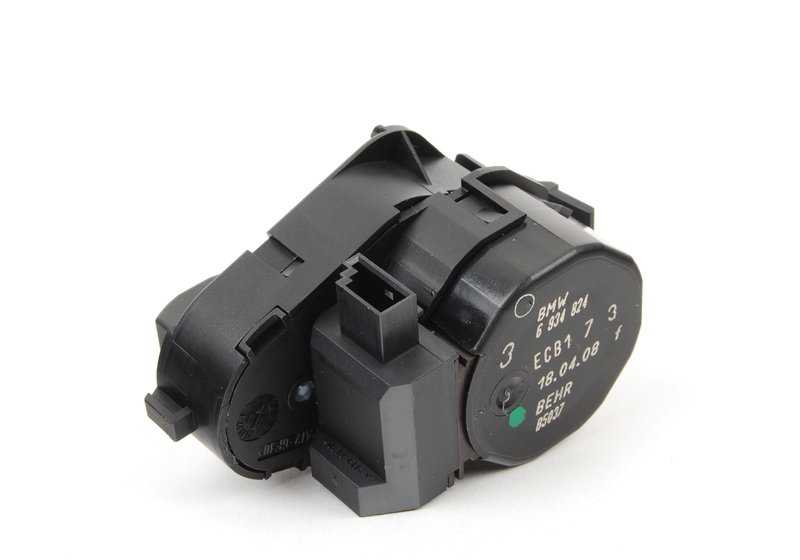 Actuador de recirculación de aire derecho OEM 64116934824 para BMW E46, X3 E83. Pieza original BMW.