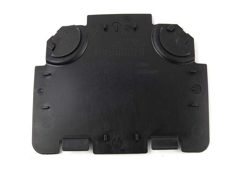 Copertura destra per BMW E82, E88, E90, E91 (OEM 51717143850). BMW originale.