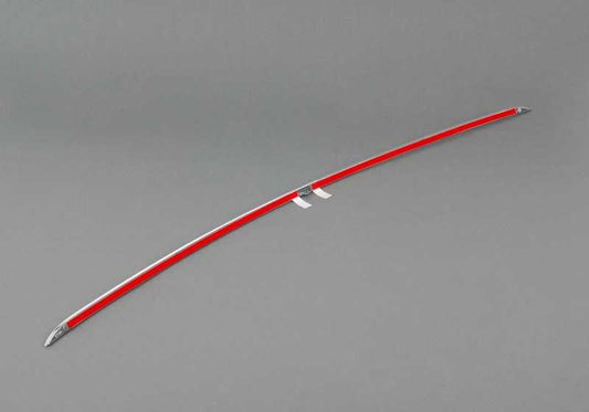 Embellecedor trasero cromado OEM 51127195513 para BMW Serie 7 F01 y F02 (760i, 760Li). Original BMW.