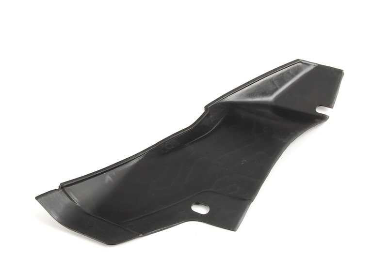 Protector interior paso de rueda delantero izquierdo OEM 51711943829 para BMW E30. Original BMW