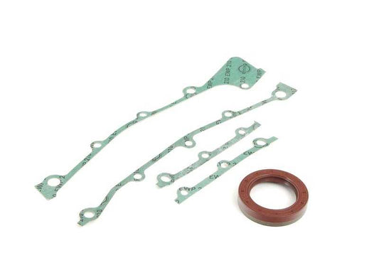 Juego de juntas tapa cierre motor sin amianto OEM 11141735047 para BMW E12, E28, E23, E24, E32, E34. Original BMW.
