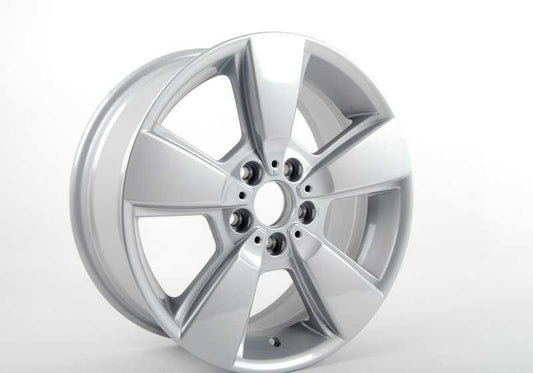 Llantas de aleación diseño estrella 143 de 18" OEM 36113411524 para BMW X3 E83, E83N. Color plata. Apta para eje delantero y trasero. Original BMW.
