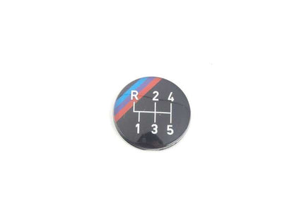 Sticker emblem for BMW 3 Series E21, E30, 5 Series E28, 6 Series E24, 7 Series E23 (OEM 25111220955). Genuine BMW
