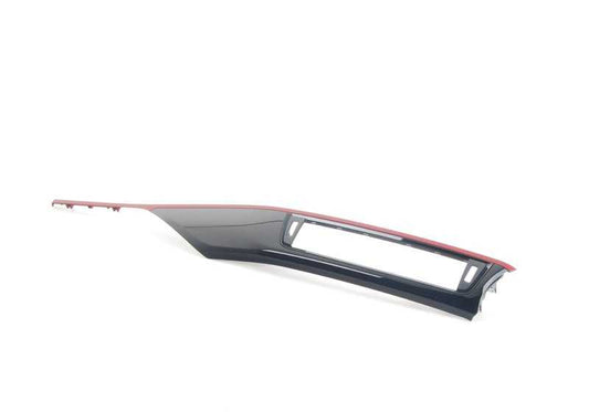 Glossy black I-Tafel passenger cover for BMW 3 Series F30, F31, F34, 4 Series F32, F33, F36 (OEM 51459231458). Original BMW.
