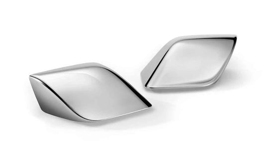 Tapa de retrovisor exterior cromo izquierdo OEM 51168562669 para motos BMW K 1600 GTL, K 1600 Bagger... y más. Original BMW Motorrad.