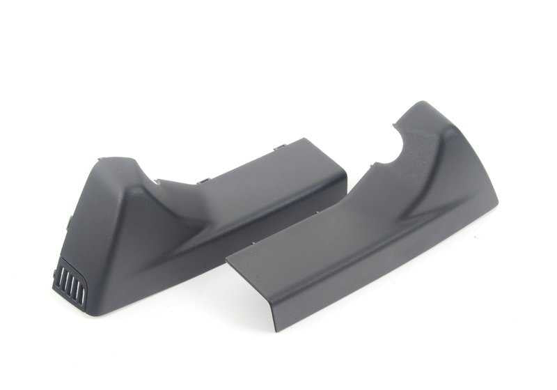 Mirror base cover set for BMW F20, F21, F52, F22, F23, F45, F87, F30, F31, F34, F35, F80, F32, F33, F36, F82, F83, F07, F10, F11, F18, F06, F12, F13, F F49, F39, F25, F26, F15, F85, F16, F86 (OEM 51169275005). Original BMW.