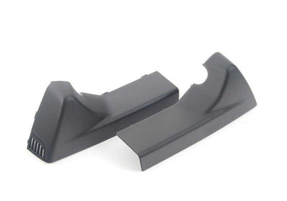 Mirror base cover set for BMW F20, F21, F52, F22, F23, F45, F87, F30, F31, F34, F35, F80, F32, F33, F36, F82, F83, F07, F10, F11, F18, F06, F12, F13, F F49, F39, F25, F26, F15, F85, F16, F86 (OEM 51169275005). Original BMW.