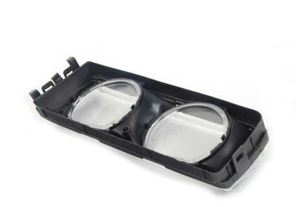 Cristal derecho del faro OEM 63128363508 para BMW E36 (Modelos compatibles: 316i, 318i, 318is, 320i, 323i, 325i, 328i, M3). Original BMW.