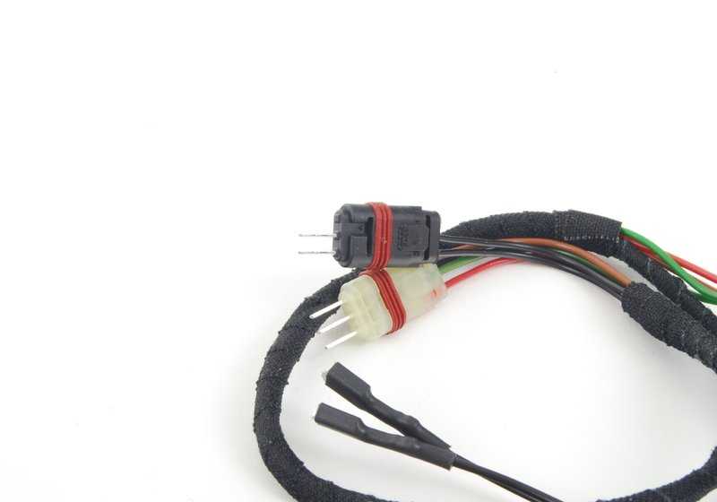 Cableado eléctrico retrovisor exterior derecho para BMW E70, E71, E72 (OEM 67136973722). Original BMW.