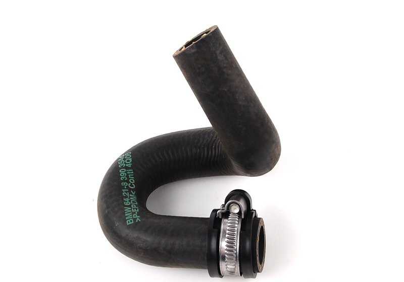 Manguera de retorno calefacción OEM 64218390354 para BMW E38. Original BMW.