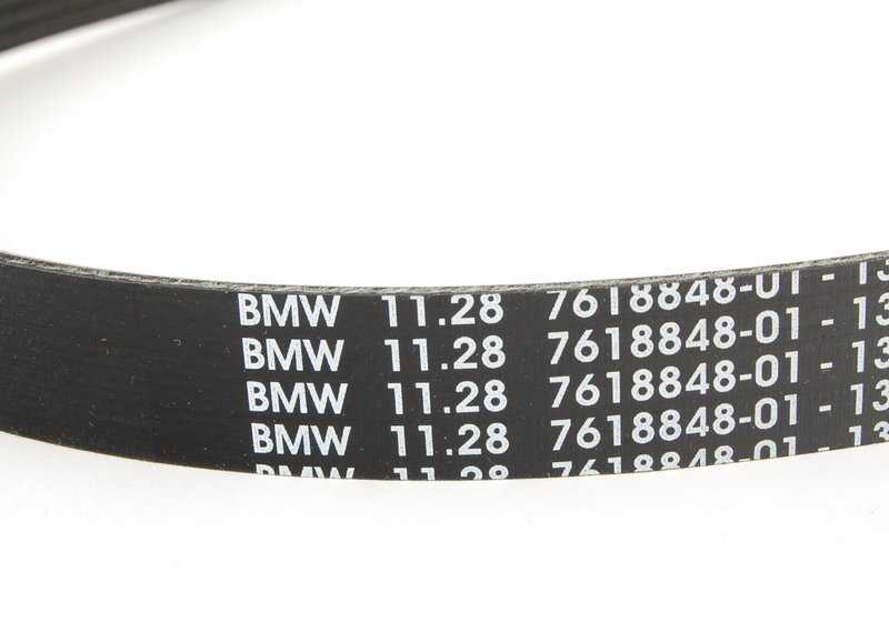 Correa de polivinilo para BMW F20, F21, F22, F23, F30, F31, F34, F35, F32, F33, F36, F07N, F10, F11, F18, E84, F25, F26, F15, F16, E89 (OEM 11287618848). Original BMW