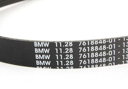Correa de polivinilo para BMW F20, F21, F22, F23, F30, F31, F34, F35, F32, F33, F36, F07N, F10, F11, F18, E84, F25, F26, F15, F16, E89 (OEM 11287618848). Original BMW