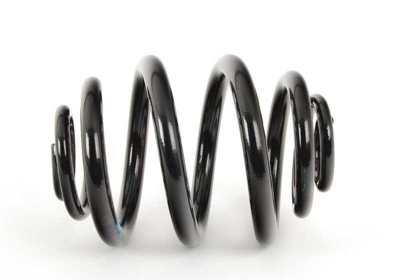 Muelle trasero tipo barril OEM 33532282632 para BMW E46. Pieza de suspensión trasera original BMW, ideal para mantener la estabilidad y confort del vehículo. Compatible solo con BMW E46. Original BMW.