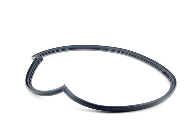 Left swing window seal for BMW 3 Series E36 (OEM 51361977497). Original BMW