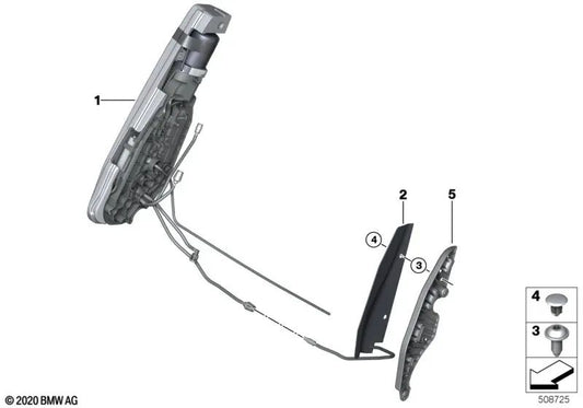 BMW Suctor 2 F87N Series, 3 F80, F80N Series, 4 F82, F82N (OEM 07147300484). BMW original.