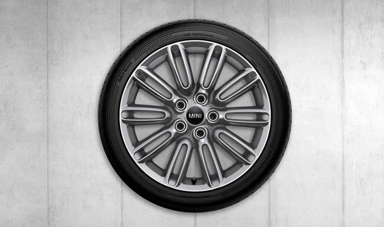 Tentacle Spoke 500 17" Aluminiumrad OEM 36116856099 für MINI F56, F55, Cabrio F57... und mehr. Original MINI.