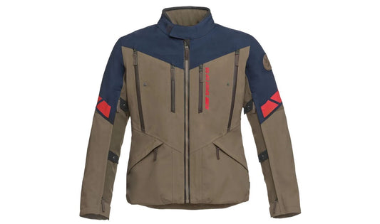 Chaqueta impermeable GS Namib Gore-Tex OEM 76115A80B12 para BMW Motorrad {R1200GS, R1250GS, F850GS, F800GS, G310GS y más}. Protección total en rutas y climas extremos. Original BMW Motorrad.