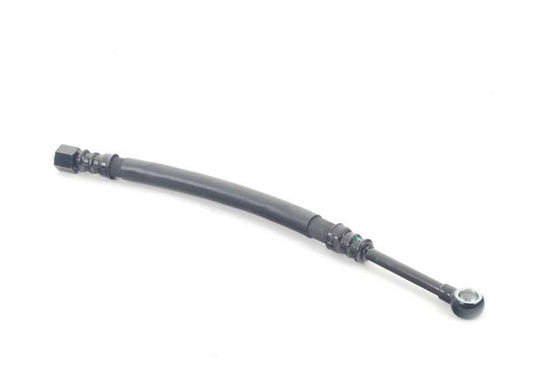 Tubería de retorno del radiador de aceite OEM 11421335391 para BMW E31, E32, E34. Original BMW.