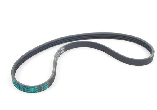 Correa Poli V OEM 64557809801 para BMW E60, E61, E83, E70, E71. Compatível com motores e variantes a diesel M57. BMW original.