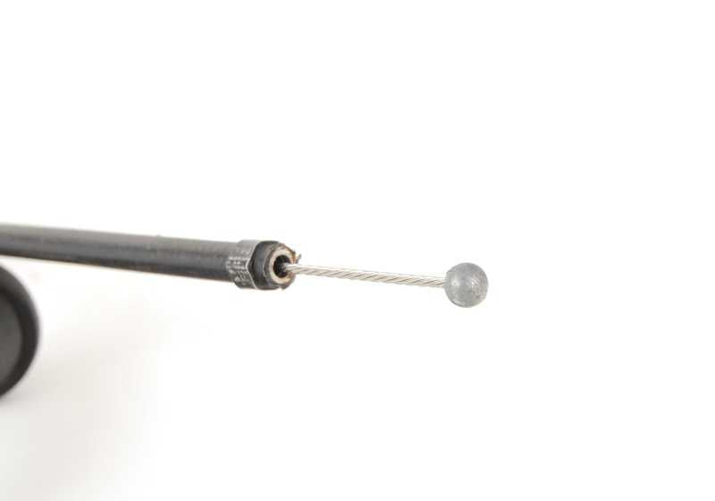 Front rear cover Bowden cable for BMW X5 E70, E70N X6 Series E71, E72 (OEM 51237184452). Original BMW.