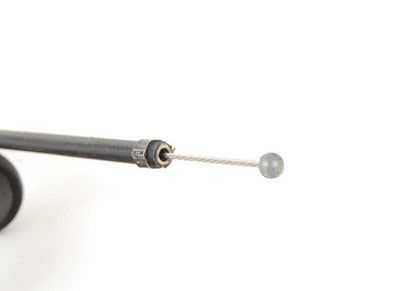 Front rear cover Bowden cable for BMW X5 E70, E70N X6 Series E71, E72 (OEM 51237184452). Original BMW.