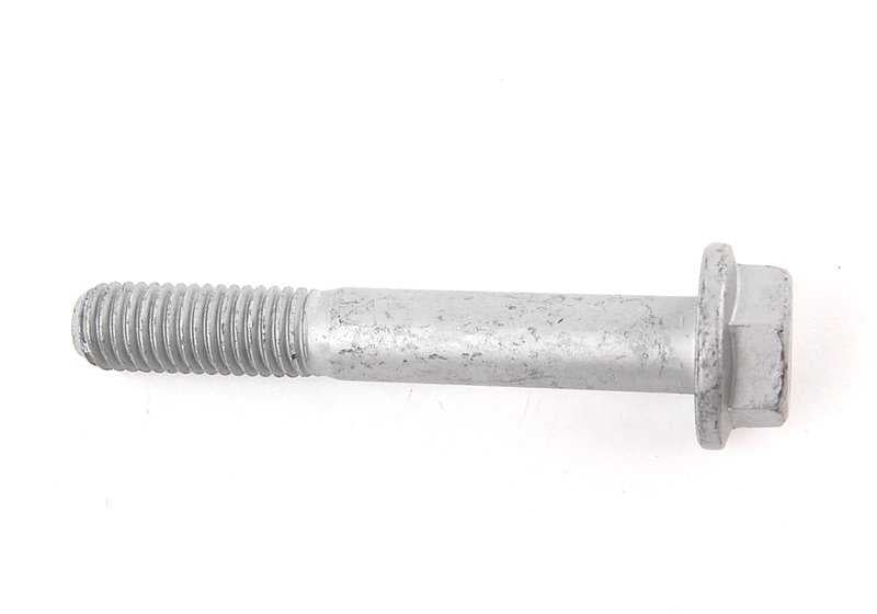 Hexagonal screw with OEM flange 32106781639 for BMW E36, E46, Z3, E85, E86. Original BMW.