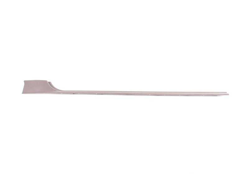 Cubierta interior izquierda OEM 51478146955 para BMW E36. Color gris arena. Original BMW.