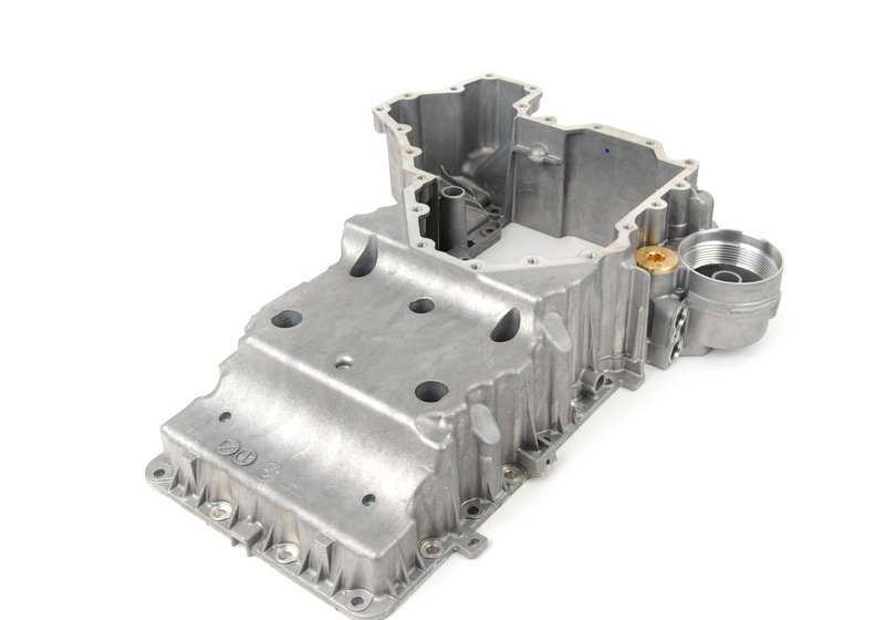 Parte superior del cárter de aceite OEM 11137621070 para BMW F07, F10, F11, F06, F12, F13, F01, F02 (incluye versiones N). Recambio original BMW.