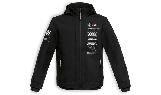 Chaqueta deportiva softshell Motorsport negra/roja talla S OEM 76615A81611 válido para BMW Original BMW Motorrad