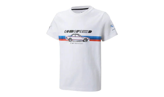 Camiseta M Motorsport Car talla 164, color blanco, para BMW. Original BMW.