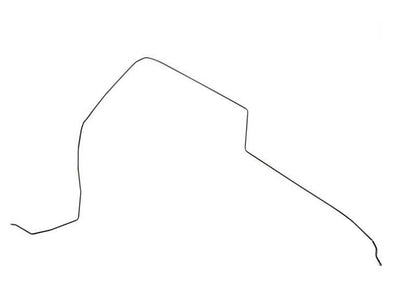 Tubo di ritorno del carburante OEM 16121177267 per BMW E28, E24. BMW originale.