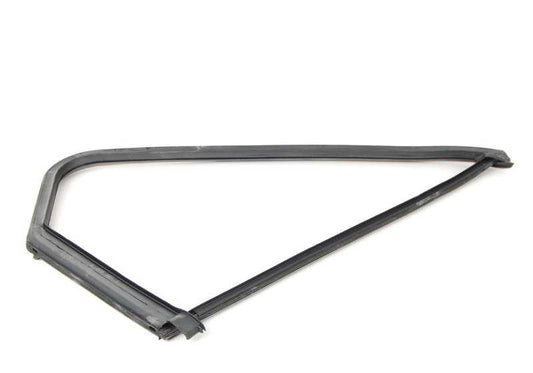 Burlete de ventana trasera izquierda OEM 51341879607 para BMW E12 y E28. Recambio original BMW.