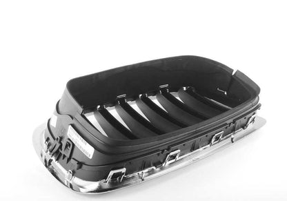 Rejilla frontal izquierda OEM 51137305589 para BMW E70, E71. Original BMW.