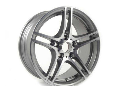 Llanta de aleación original BMW M Doble Radio 313 OEM 36116791998 para BMW E90, E90N, E91, E91N, E92, E92N, E93, E93N. Color ferricgrey bicolor, 18 pulgadas. Original BMW.