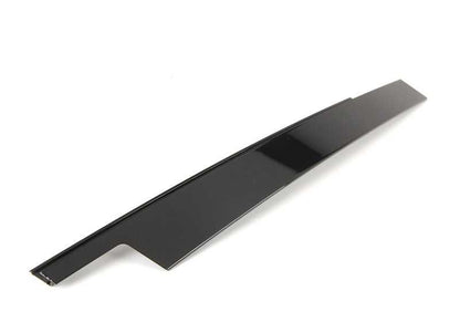 Moldura marco ventana pilar B puerta delantera izquierda OEM 51337207831 para BMW X5 E70, E70N. Original BMW.