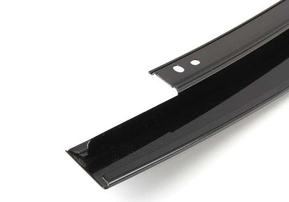 Moldura marco ventana pilar B puerta delantera izquierda OEM 51337207831 para BMW X5 E70, E70N. Original BMW.