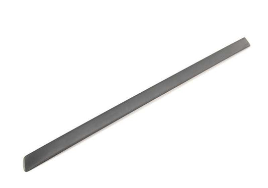 Rear left door moulding for BMW X5 E70 (OEM 51137158535). Original BMW