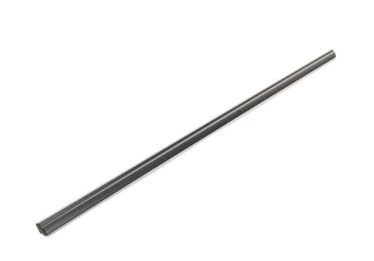 Moldura lateral izquierda negra OEM 51221959993 para BMW E28 518, 518i, 520i. Compatible con modelos fabricados entre 1981 y 1987. Recambio original BMW.