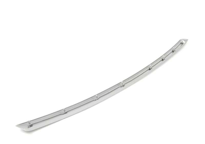 Embellecedor interior puerta derecha OEM 51416958234 para BMW E92 y E93. Acabado titanio II. Original BMW.