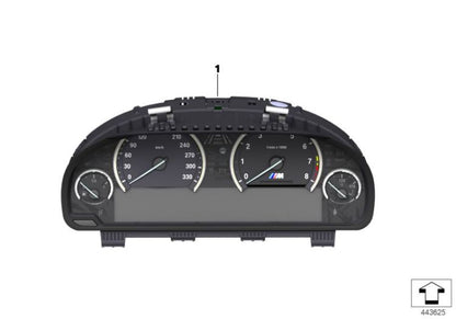 Cuadro de instrumentos OEM 62108092953 para BMW F10, F06 Gran Coupé, F12, F13… y más. Original BMW.