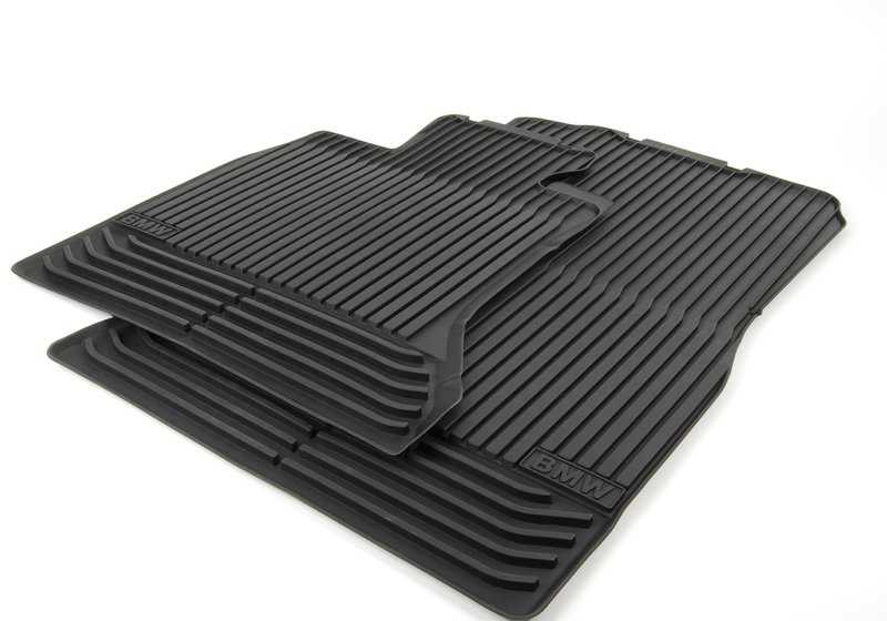 OEM 51472153725 allwetter rubber carpets for BMW F10 and F11. Original BMW.
