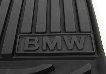 OEM 51472153725 allwetter rubber carpets for BMW F10 and F11. Original BMW.