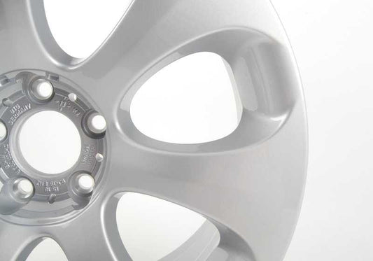 Llantas de aleación 19" diseño Ellipsoid 121 OEM 36116760630 para BMW E63, E64. Apta para eje trasero, color plata. Original BMW.