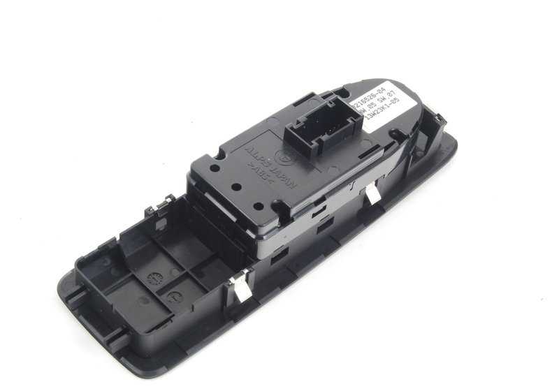 Interruptor elevalunas puerta del conductor OEM 61319216526 para BMW E81, E82. Original BMW.