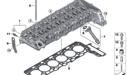 Set di viti BMW 3 Serie E90, E91, E92, E93, F30, F31, F34, G20, G21; 4 Serie F32, F33, F36, G22, G23, G26; 5 Serie F07, F10, F11, G30, G31, G60; 6 Serie F06, F12, F13, G32; Serie 7 F01, F02, G11, G12, G70; Serie 8 G14, G15, G16; X3