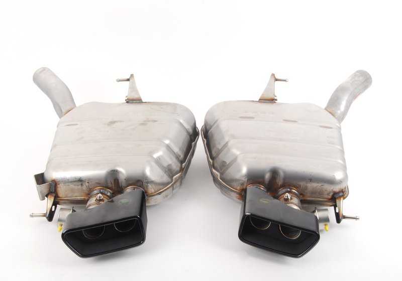 Silencioso deportivo M Performance OEM 18302293764 para BMW F06, F12, F13. Original BMW.