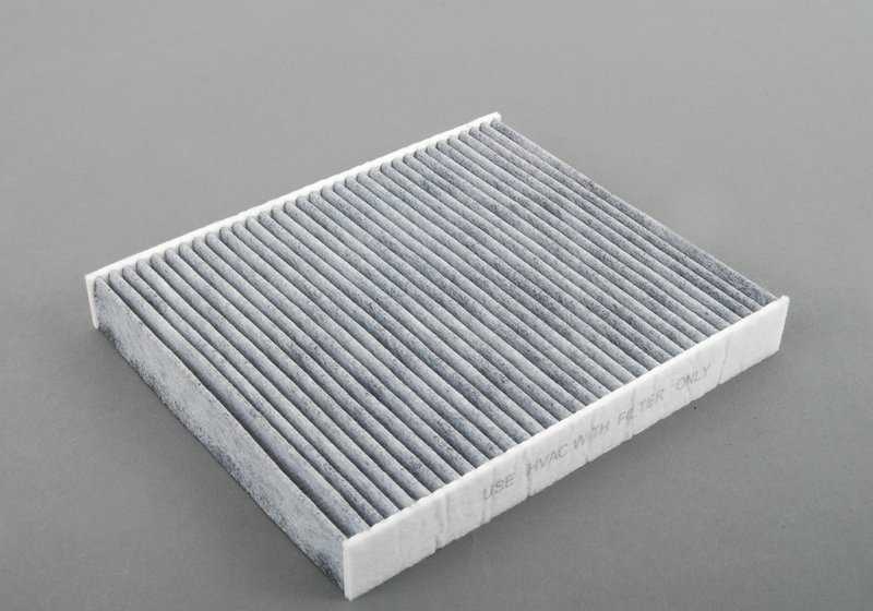 Filtro de capuz com carbar ativo OEM 64119272642 para BMW 5 GT Series (F07), 5 Berlina Series (F10), Série 5 Touring (F11), série 6 Gran Coupé (F06), Série 6 Cabrio (F12), 6 Coupé Series (F13 ), 7 séries (F01, F02) e ActiveHybrid 7 (F04). Origem