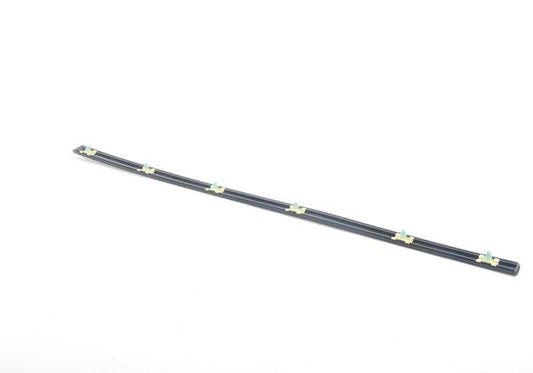 Moldura cromada puerta delantera derecha OEM 51138184478 para BMW E39. Original BMW.